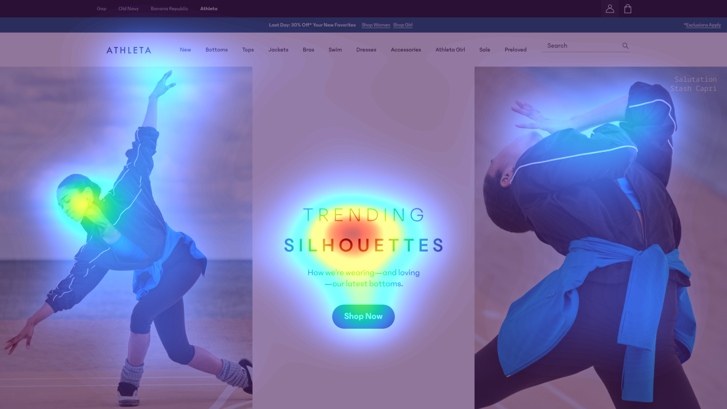 Attention heatmap section 1