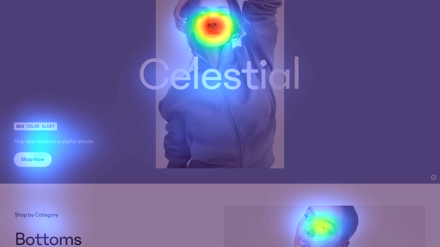 Attention heatmap section 3