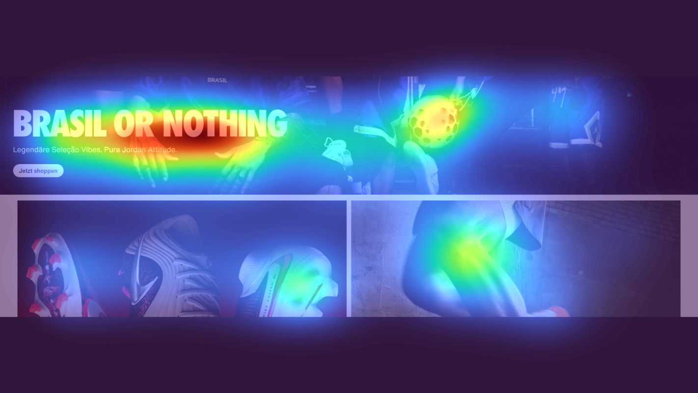Attention heatmap section 1
