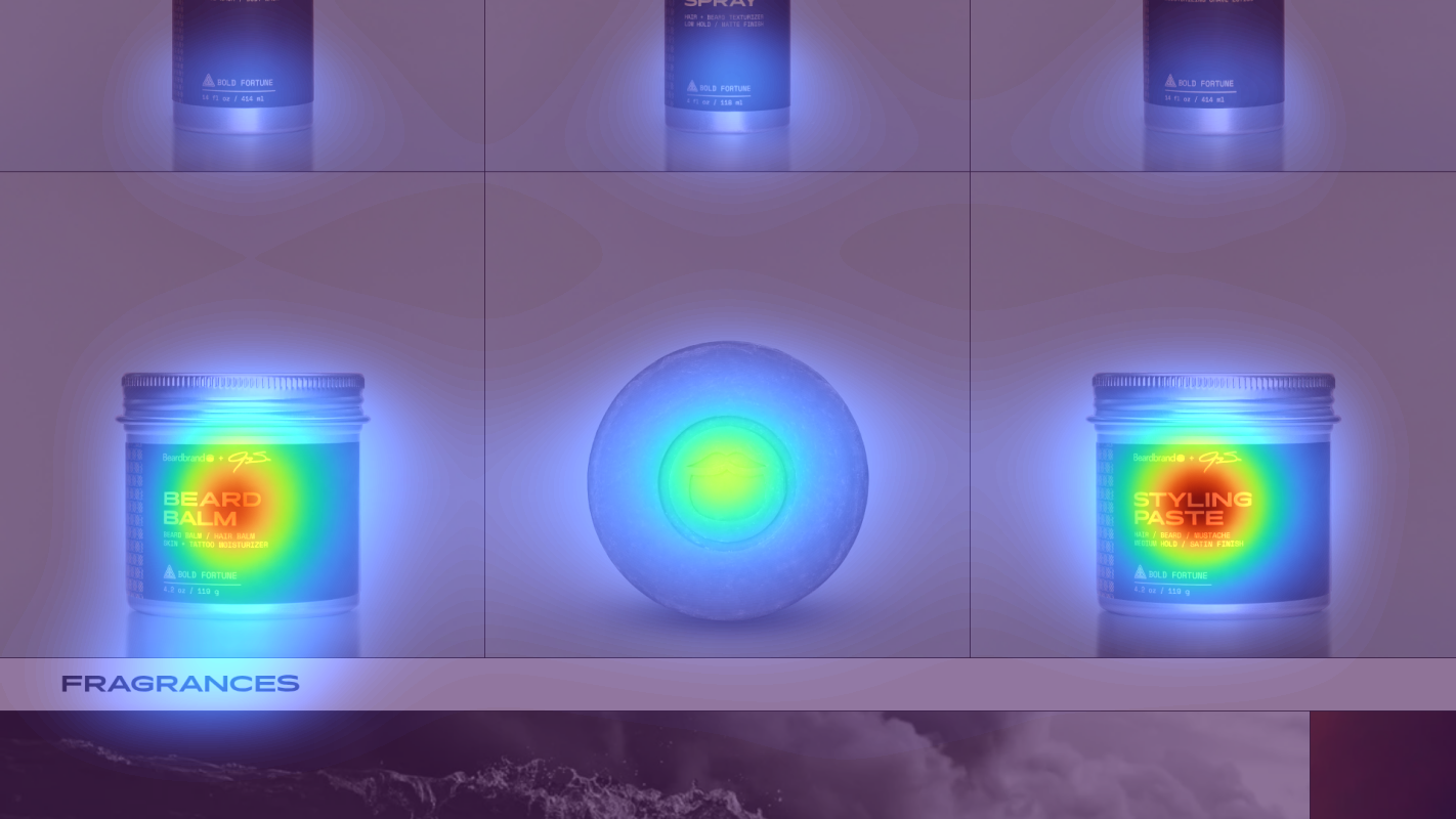 Attention heatmap section 3