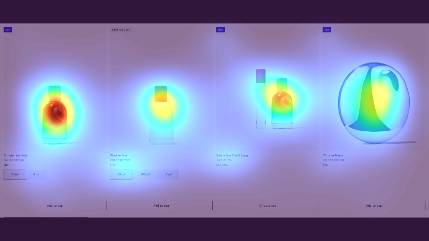 Attention heatmap section 3
