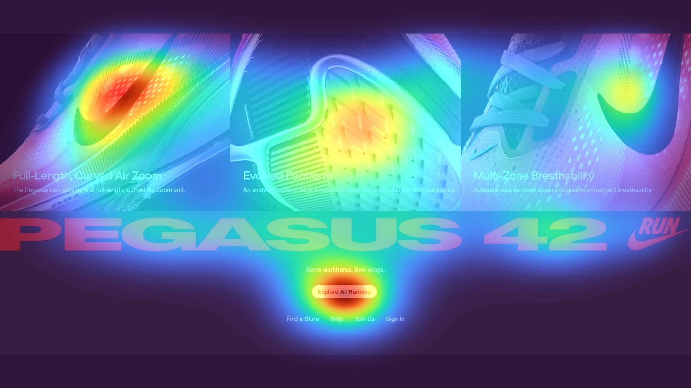 Attention heatmap section 3
