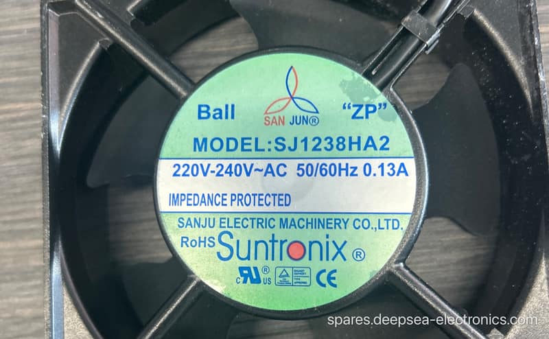 Suntronix Axial cooling Fan SJ1238HA2 — Sanju Electric Machinery Co., Ltd.