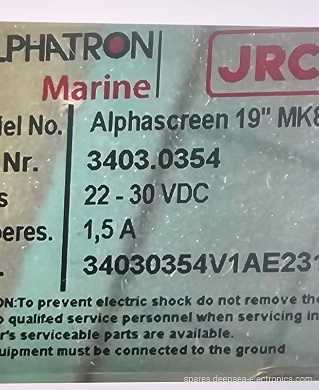Alphascreen 19" MK8 Grey 3403.0354 — JRC
