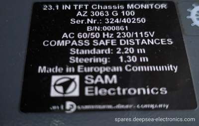 23.1 IN TFT Chassis Monitor