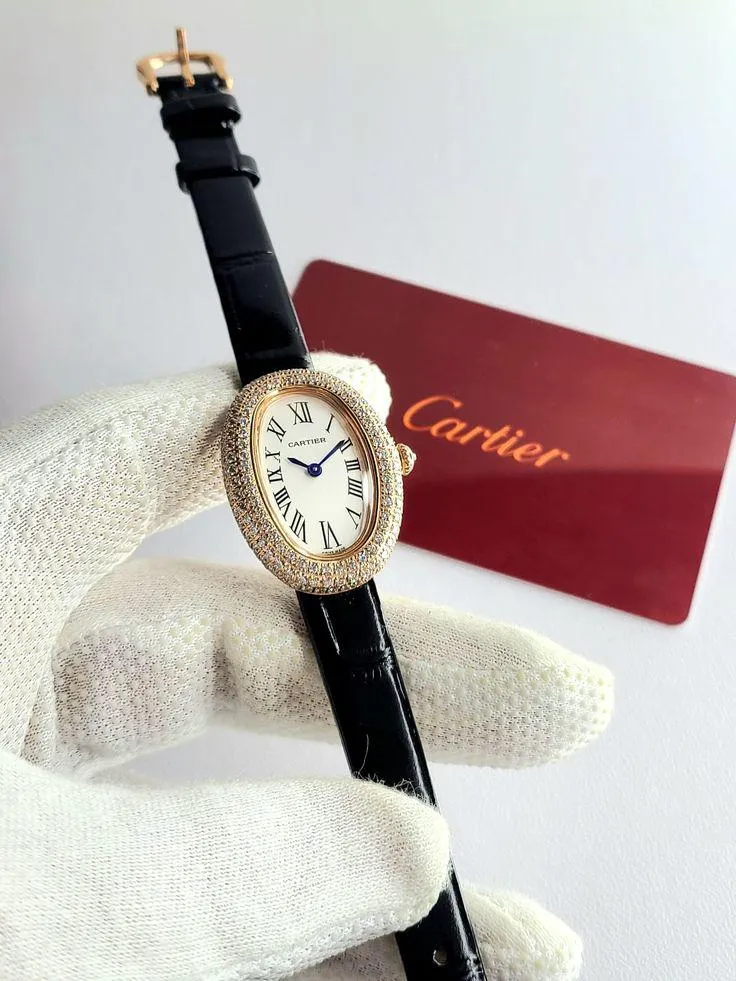 Cartier Baignoire Ladies Watch Crystal - ساعة كارتييه بينوار النسائية كريستال - ساعات - صورة 2