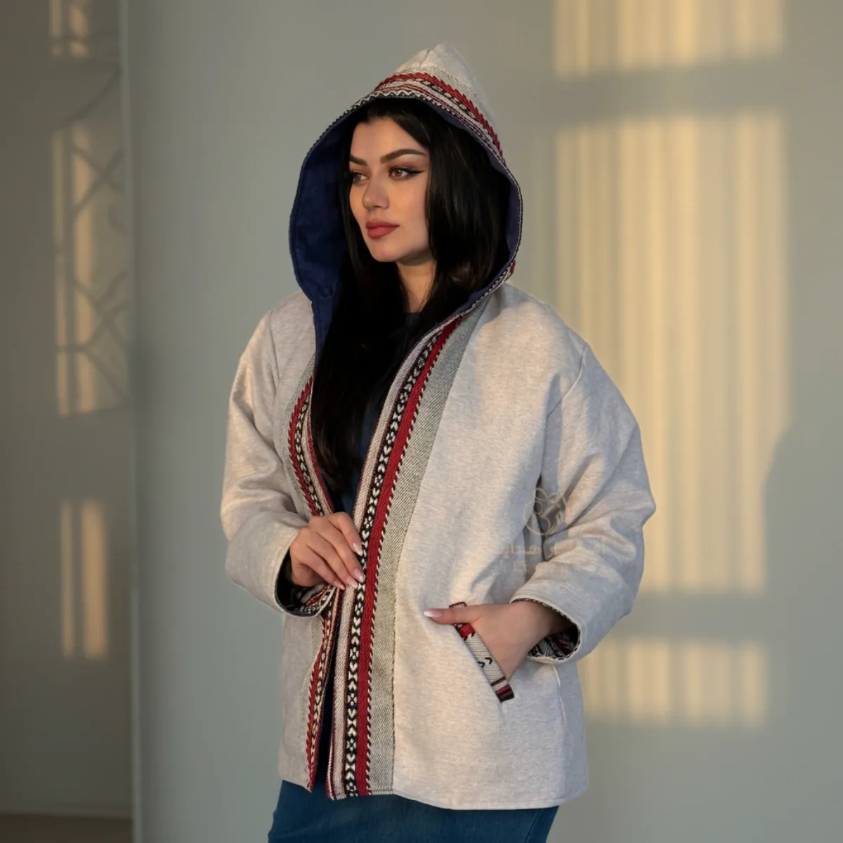 جاكيت شتوي نسائي – مبطن دبل فيس