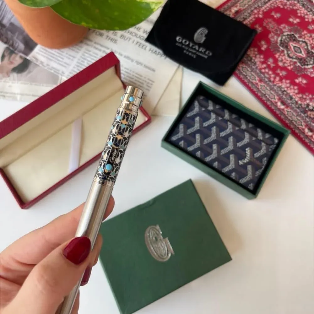 طقم قلم كارتير سانتوس وبوك جويارد - هدايا كارتير - صورة 2