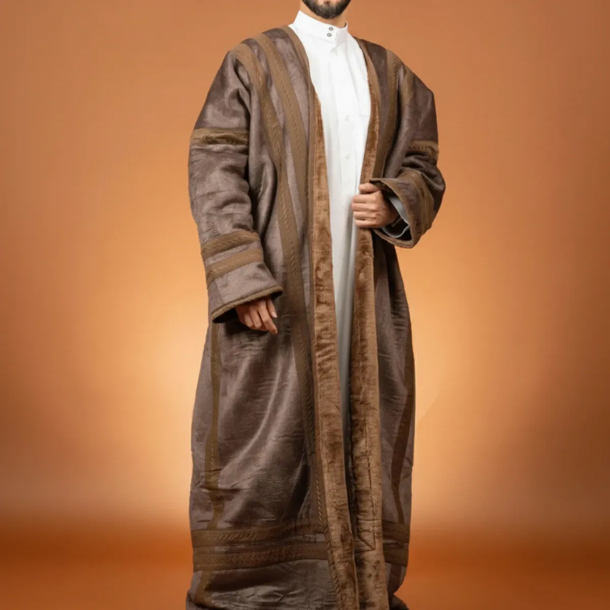 جوخ فروه شتوية رجالية | جوخ ثقيل - ملابس شتويه