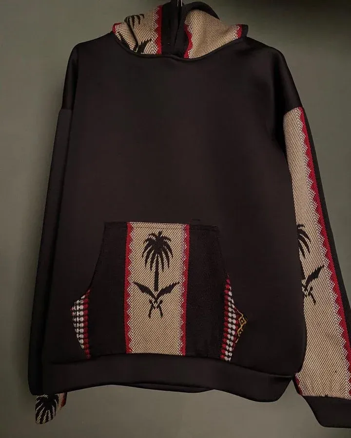 بلوفر رجالي  ونسائي شتوي مطرز بالسدو - ملابس شتويه