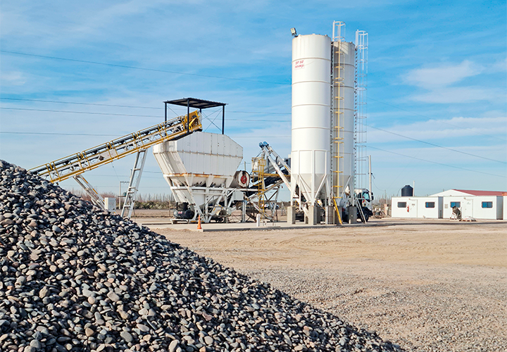 Planta de hormigón en Deinos SRL