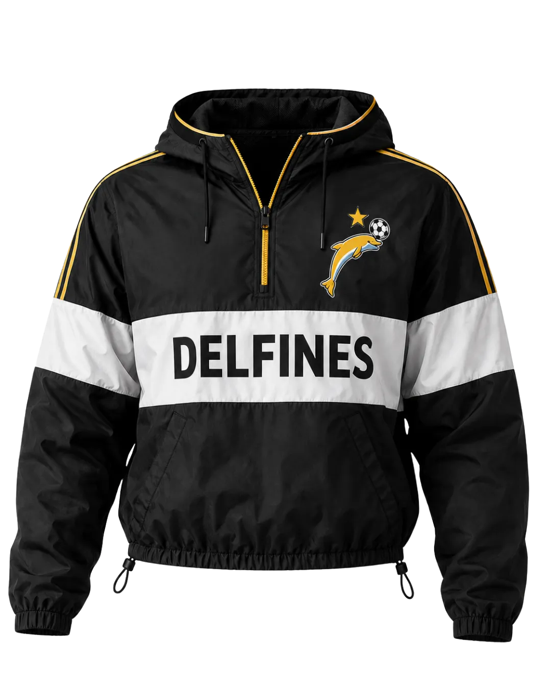 Chompa Delfines | 26/27 - S/N Hincha Unisex Blanco+Negro