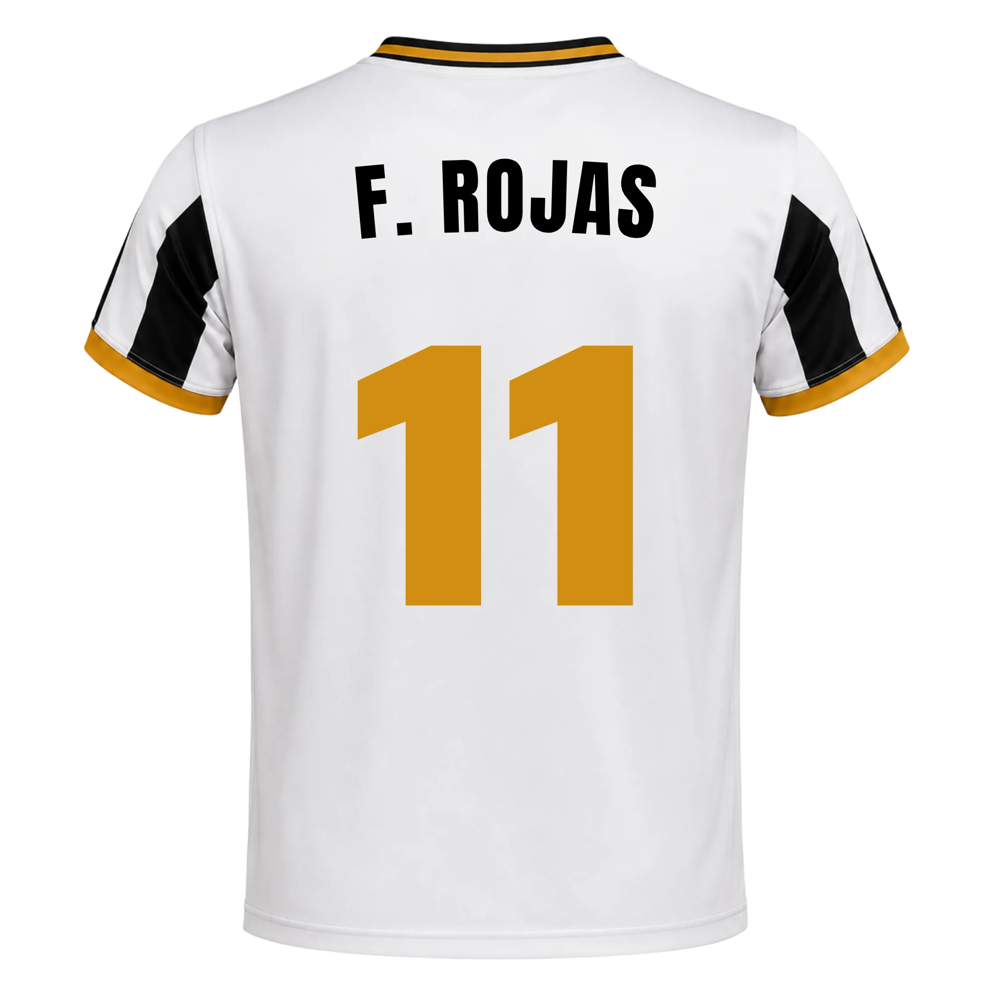 Camiseta Delfines | 26/27 - #11 - F. ROJAS Unisex Blanco+Negro