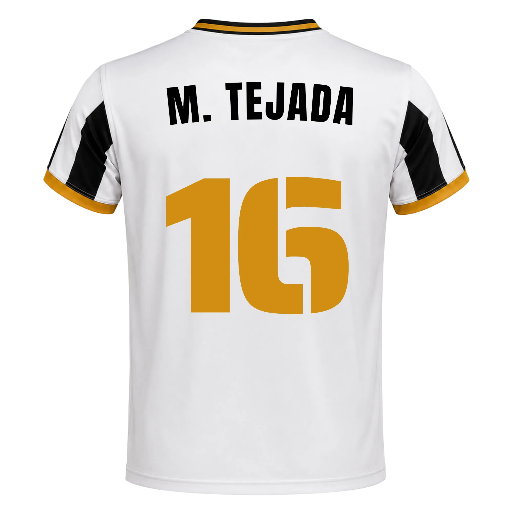 Camiseta Delfines | 26/27 - #16 - M. TEJADA Unisex Blanco+Negro