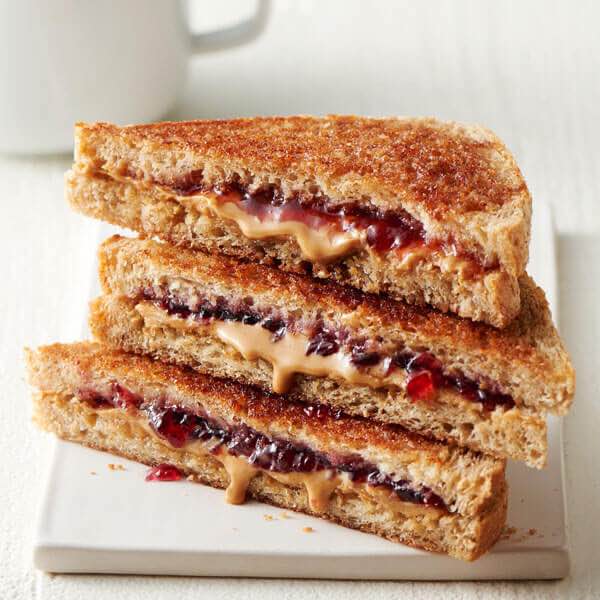 Peanut butter and jelly sandwich 