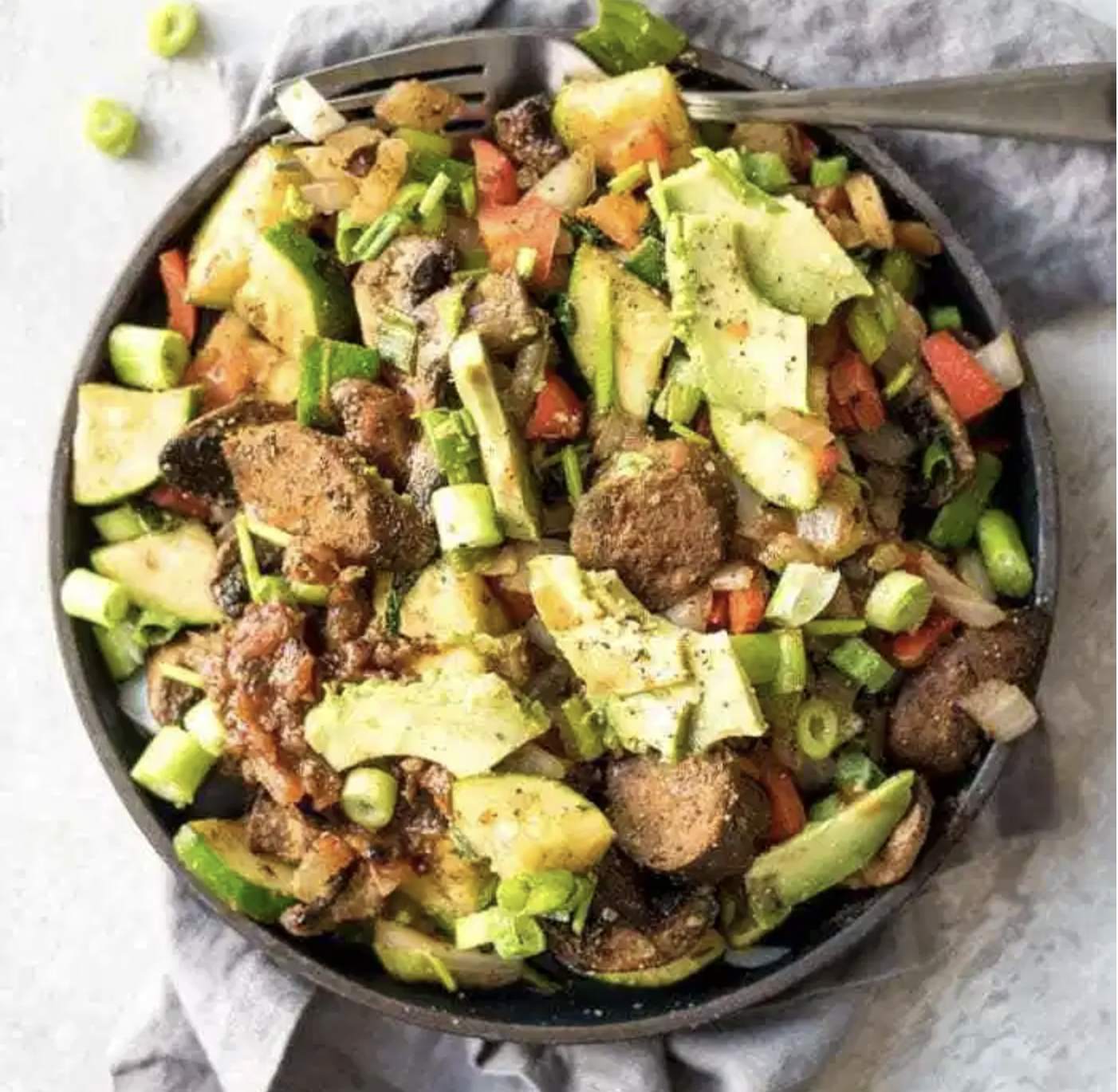 Easy Vegan Breakfast Skillet