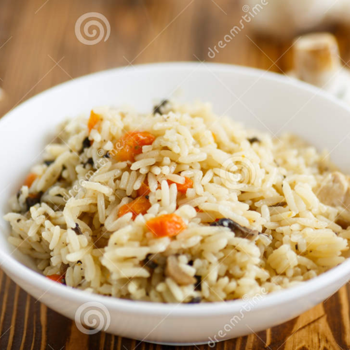Mushroom Rice Pilaf
