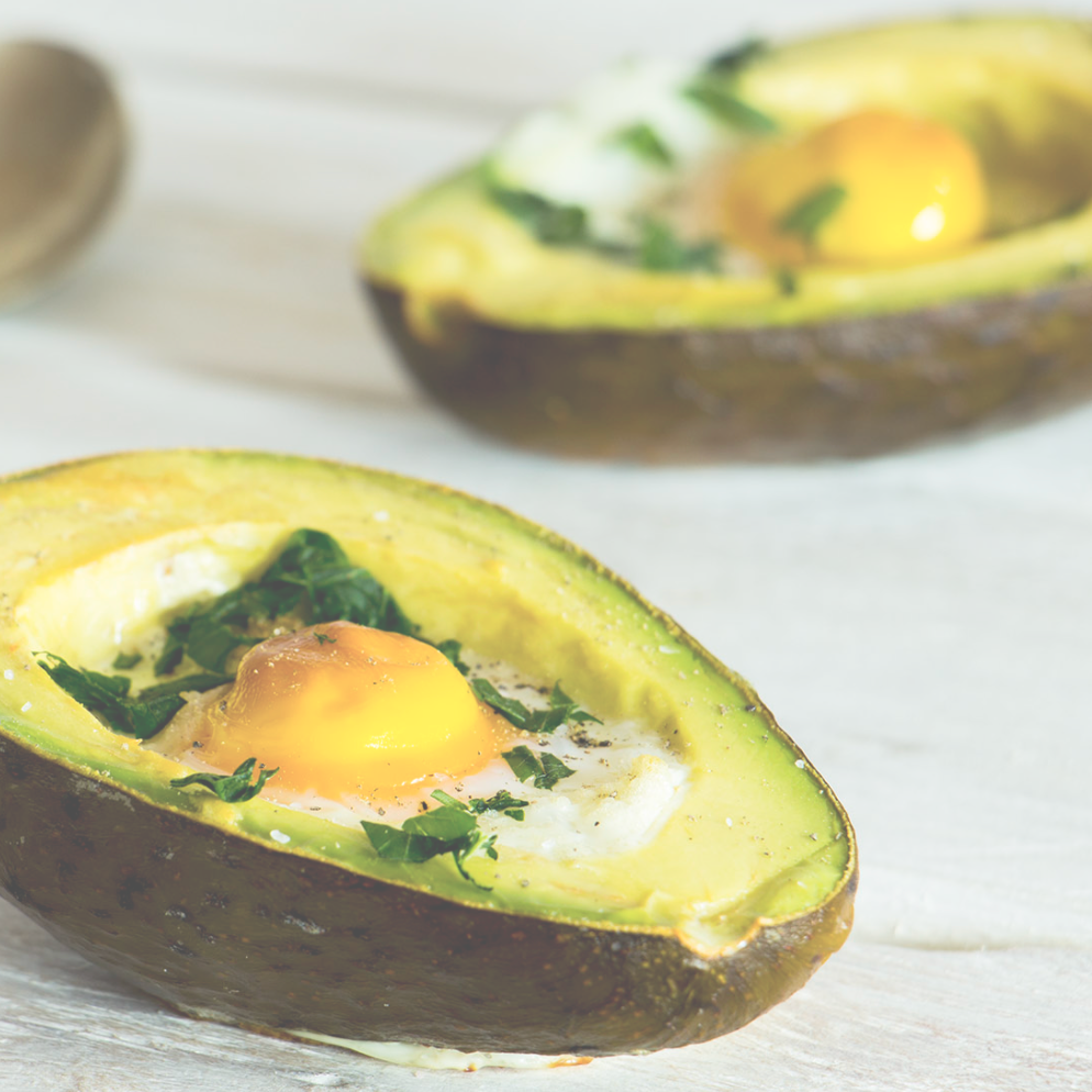 AVOCADO BAKED EGGS