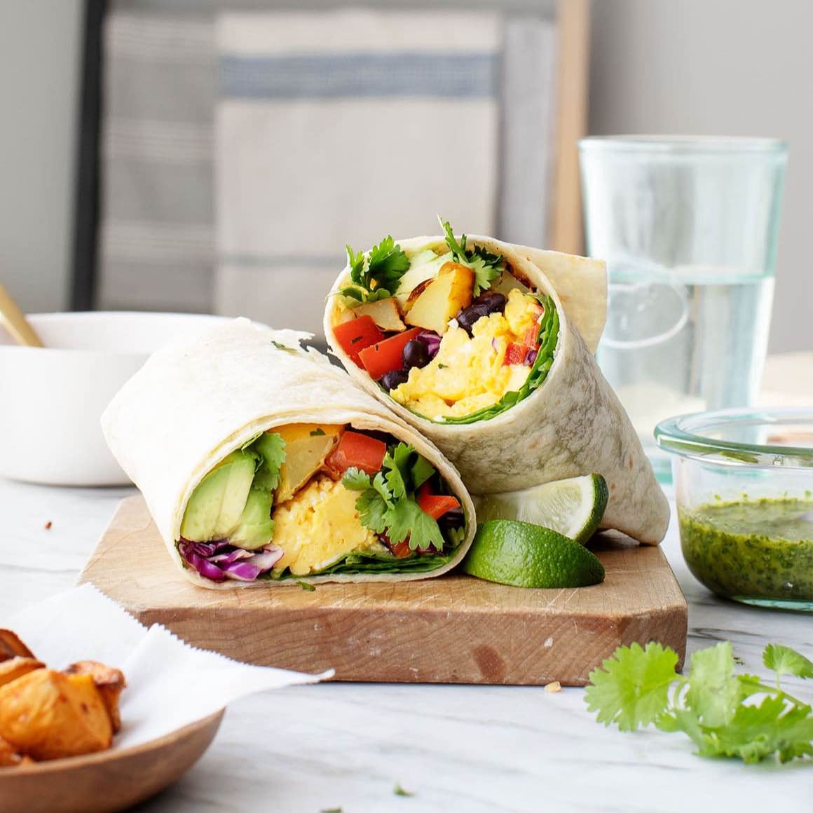 Veggie Breakfast Burrito