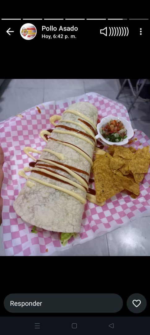 BURRO DE POLLO