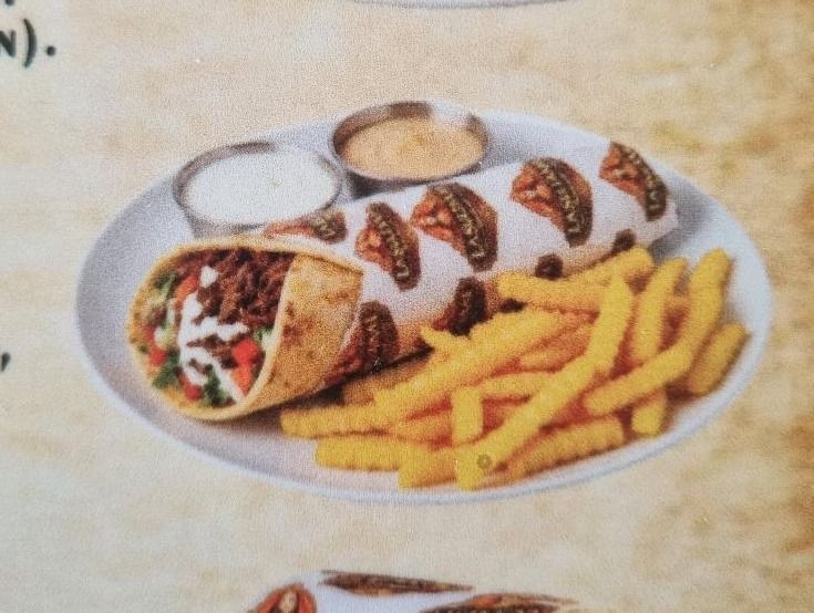 shawarma de carne