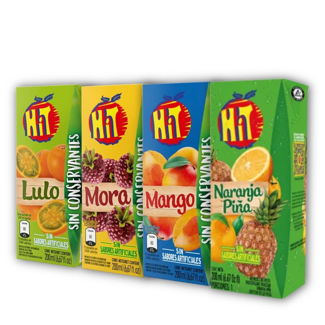 jugo hit caja mini 200ml