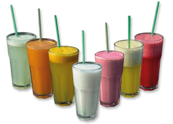 baso de jugo natural en agua