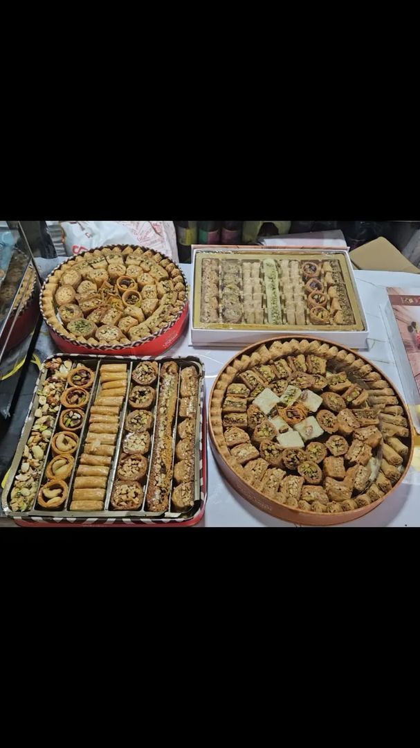 dulce arabe de pistache