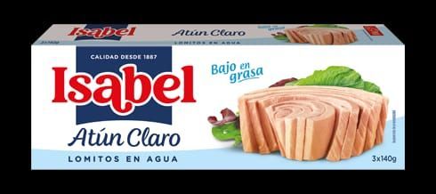 Isabel tripleta en agua