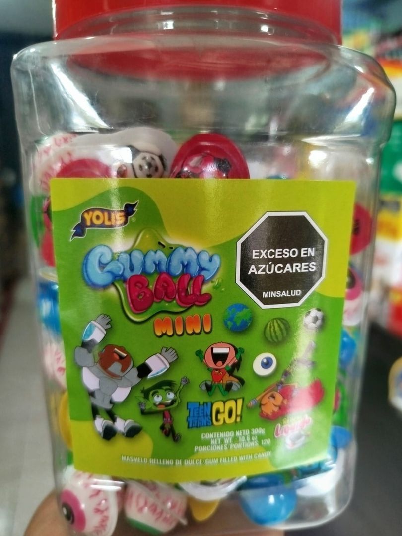 Gummy ball mini