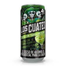 LOS CUATES COCTEL CON TEQUILA  X 473 ML X CJ 24
