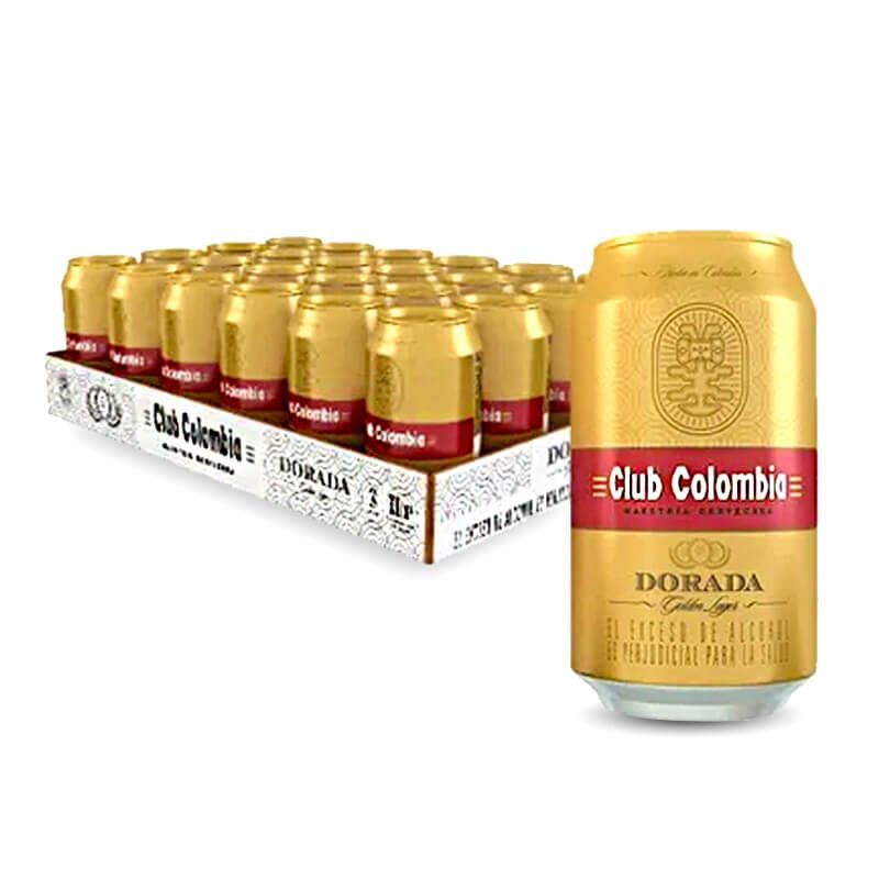 CERVEZA CLUB COLOMBIA DORADA X 330 ML PCX24