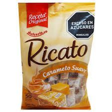 CARAMELO RICATO PQTx50und CAJx18