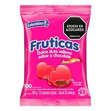 CONFITE FRUTICAS LOVE PQT x100und CAJx16