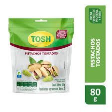 PASABOCAS TOSH PISTACHO/MARAÑON /ALMENDRAX80/100G