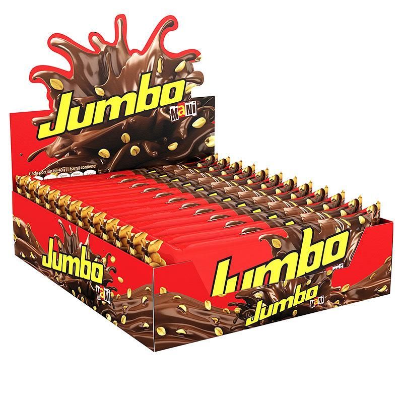 JUMBO MANI X 90/100 G DISPX12UND