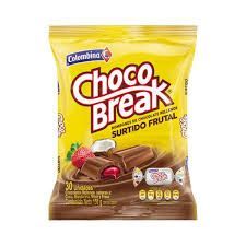 CHOCO BREAK PQT x50und CAJx18 UND