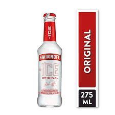 VODKA SMIRNOFF ICE ORIGINAL BOTELLA X275ML CJX24