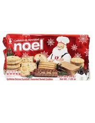 GALLETA NAVIDEÑA NOEL SURTIDAS CAJROJAX200G CAJX24