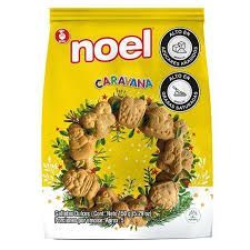 GALLETA NAVIDEÑA NOEL CARAVANA BOLSA X120G CJ X 12