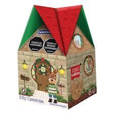 GALLETA NAVIDEÑA MINI CASITA COLOMBINA X50GR