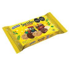 GALLETA NAVIDEÑA AMARILLA SURTIDA COLOMBINA X200 C
