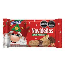 GALLETA FELIZ NAVIDAD CAJA X160G