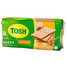 GALLETA TOSH CEREALES / MIEL /AJONJOLI  / FUSION X