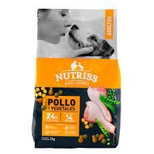 CONCENTRADO NUTRISS ADULTO CARNE- POLLO/ VERDURAS