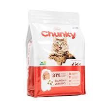 CONCENTRADO CHUNKY GATOS POLLO/SALMON Y CORD X500G