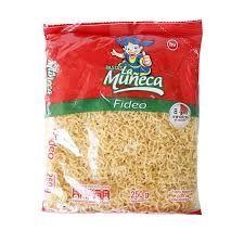 FIDEO MUÑECA TODAS LAS REFERENCIAS X 250GR PAC 24
