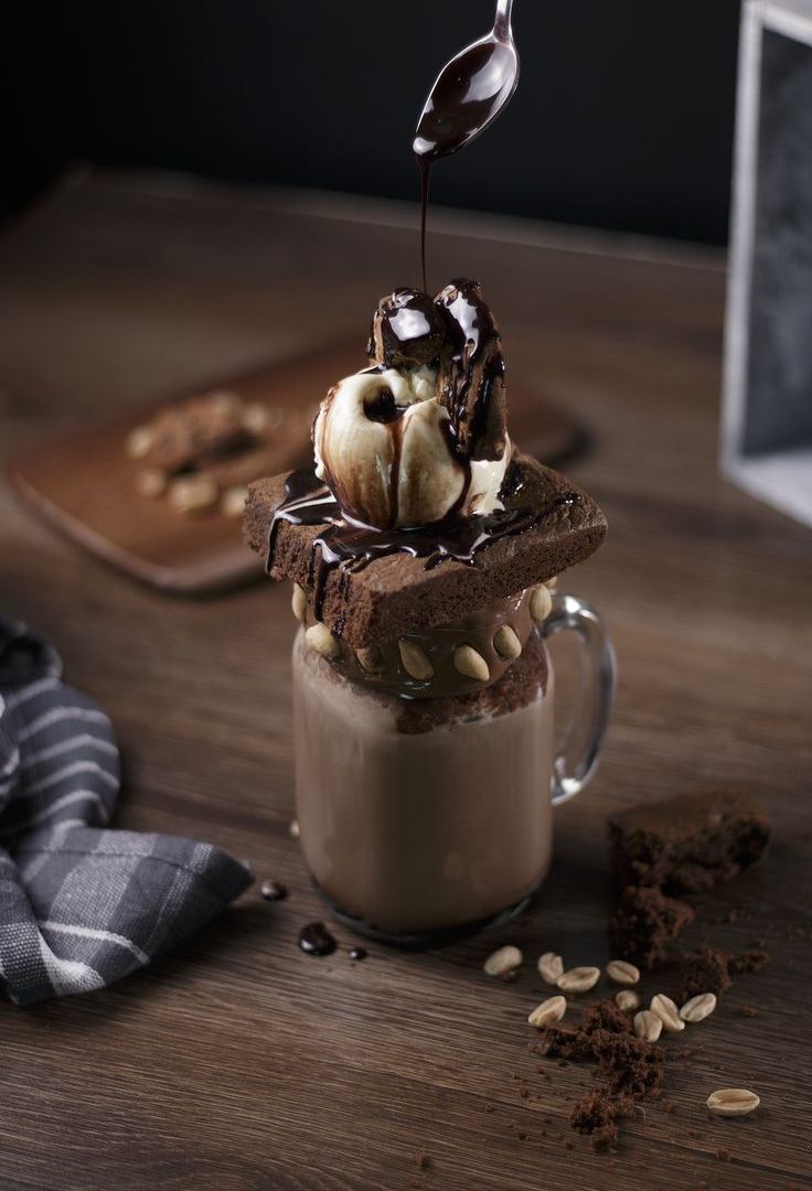Malteada Brownie