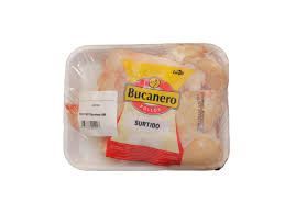bandeja trozos de pollo bucanero
