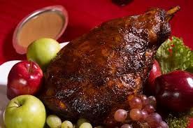 pierna de cerdo condimentada